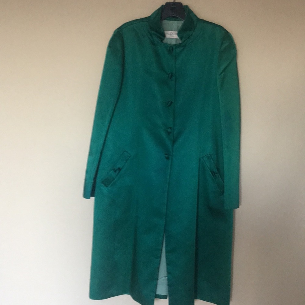 Valentino silk coat